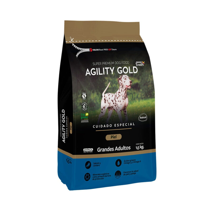 Agility Perro Grande Adultos Piel Sensible