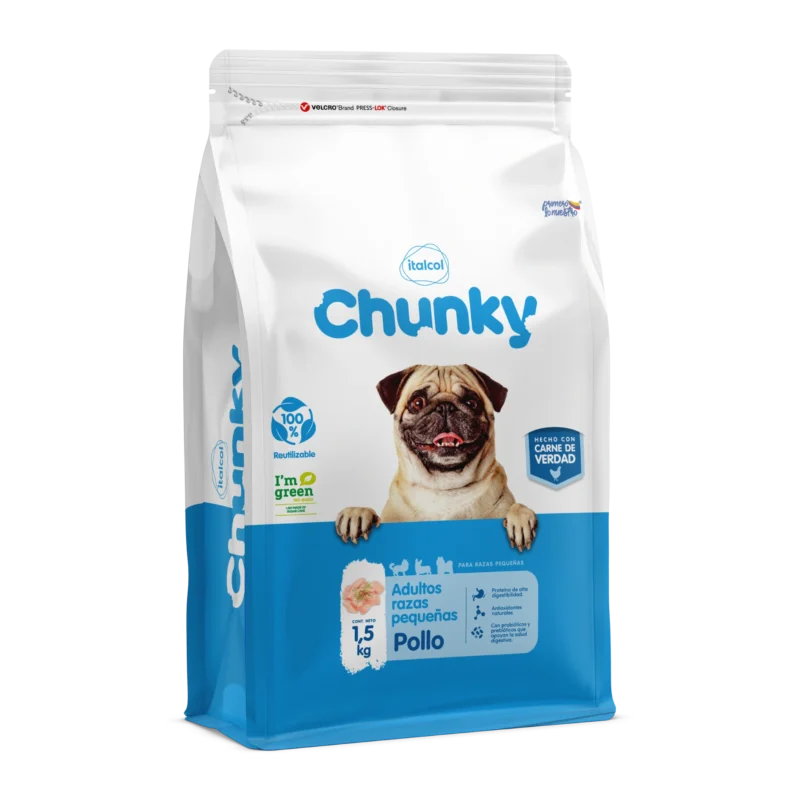 Chunky Perro Adulto Raza Pequeña 8kg