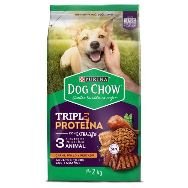 Dog Chow Triple Proteina 22.7kg