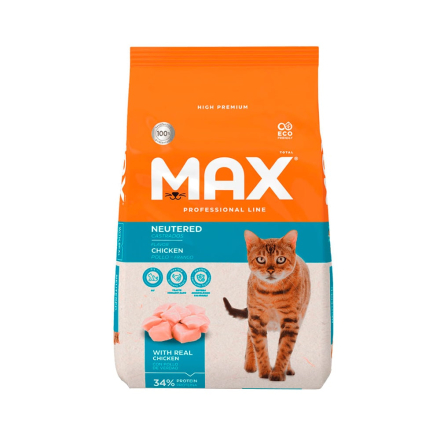 Max Gato Castrado - Pollo